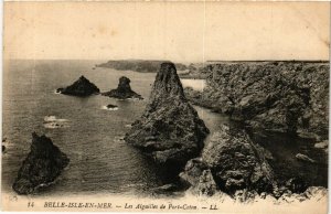 CPA BELLE-ISLE-en-MER - Les Aiguilles de Port-Coton (431583)