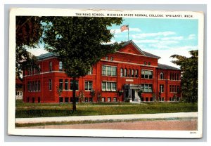 Vintage 1930's Postcard Michigan State Normal College Ypsilanti Michigan