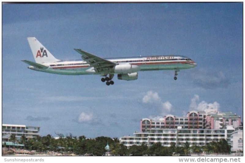 American Airlines Boeing B-757-223 St Maarten Netherland Antilles
