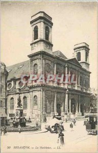 Old Postcard Besancon La Madeleine Tramway