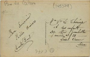 CPA BERCK-PLAGE Barque de peche (145379)