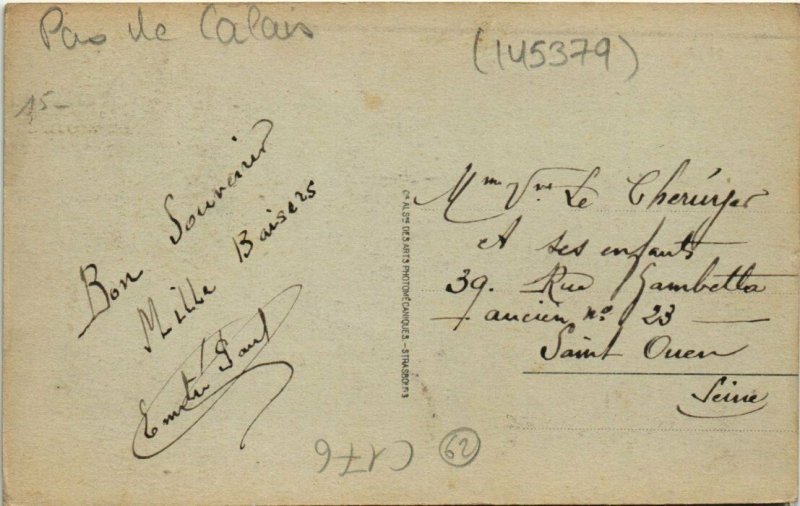 CPA BERCK-PLAGE Barque de peche (145379)