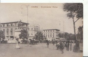 Egypt Postcard - Cairo - Continental Hotel - Ref 15660A
