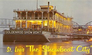 Goldenrod Show Boat Ferry & Paddle Boats Ship Unused 