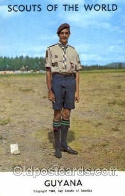 Scouts Of The World, Guyana Scout Scouting Unused 