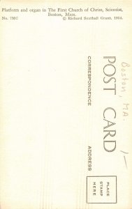 circa 1934 First Church of Christ Boston Mass. Postcard 2R5-253