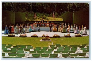 c1960's Scene of The Stephen Foster Story State Park Bardstown KY Postcard