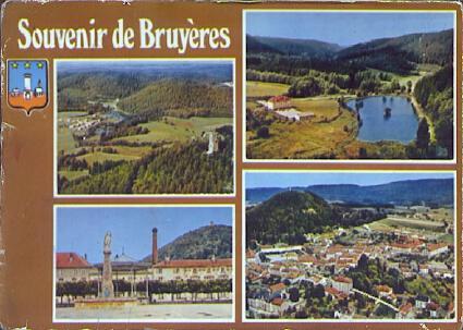 POSTAL 61127: Souvenir de Bruyeres