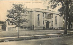 NH, Newport, New Hampshire, Towle High School, Artvue Post Card Co