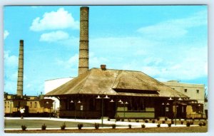 WEBSTER, New York NY ~ Railroad Depot HOJACK YARDS RESTAURANT 1960s-70s Postcard