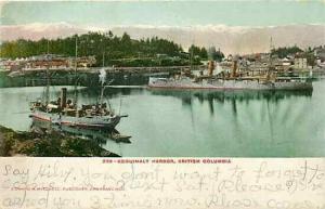 Canada, British Columbia, Esquimalt Harbor, Steamer Scene, Edward H. Mitchell