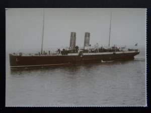 Isle of Man Steam Packet Ship T.S. TYNWALD III c1980 RP Postcard