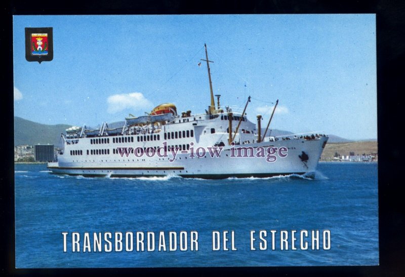 FE3561 - Spanish Ferry - Virgen de Africa , built 1953 - postcard