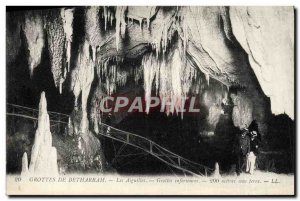 Old Postcard Betharram Caves Of Needles Caves LOWER