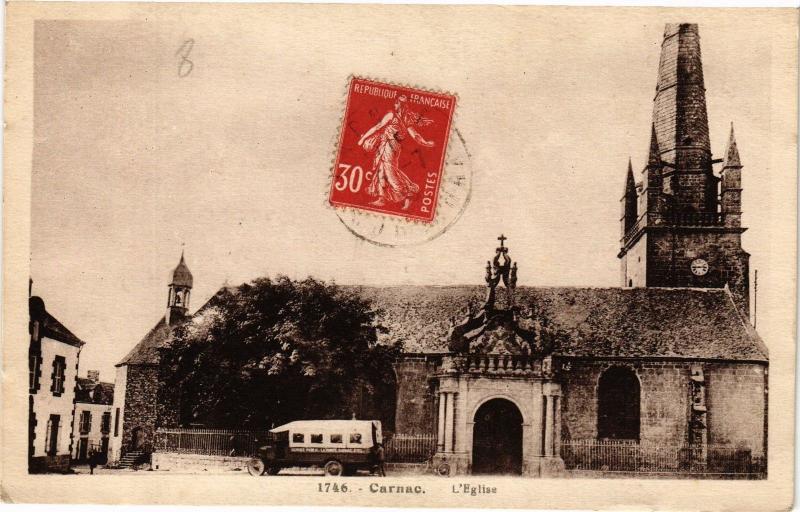 CPA CARNAC - L'Église (205489)