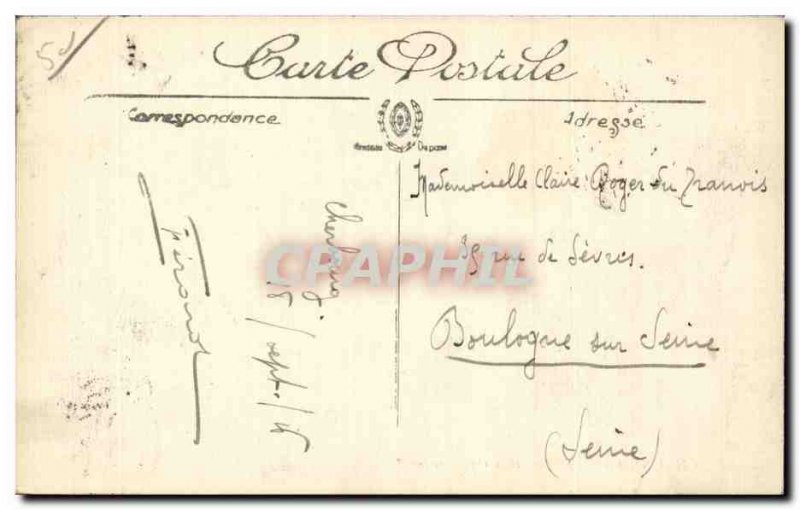 Cherbourg - The Port and Pier Coligny - Old Postcard