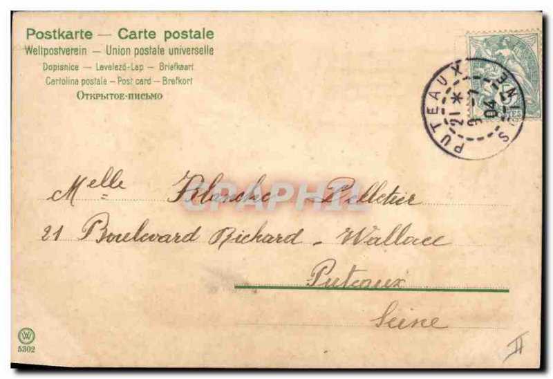 Old Postcard Fantasy Illustrator Mailick Women