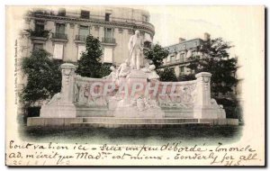 Old Postcard Paris Monument to Alphand