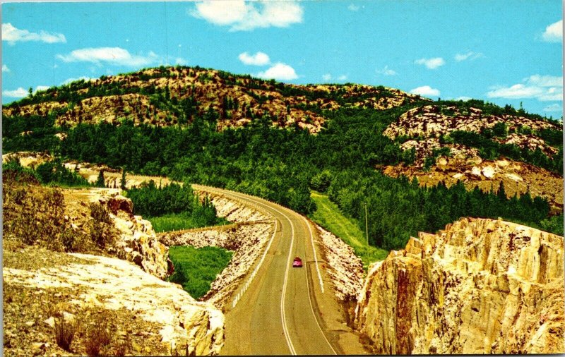 Tower Hill Hwy 68 Manitoulin Island Espanola Ontario Canada Postcard VTG UNP  