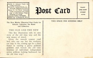 Ezra Meeker - The Old and the New    ***Card is very SCARCE***