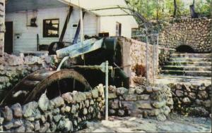 K-6 Old Waterwheel Junction City Kansas  KS 4-H Club Camp Vintage Postcard E3