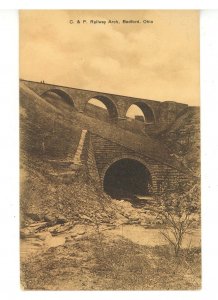 OH - Bedford. C & P Railroad Arch ca 1910