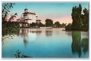 c1960 Broadmoor Hotel Colorado Springs Colorado Vintage Hand Colored Postcard