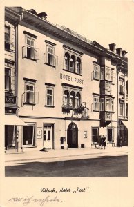 Austria Villach Hotel Post vintage postcard