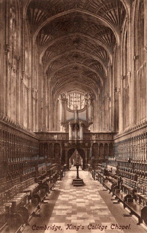England Cambridge King's College Chapel