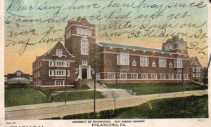 Vintage Postcard 1907 New Medical Building University Philadelphia Pennsylvania