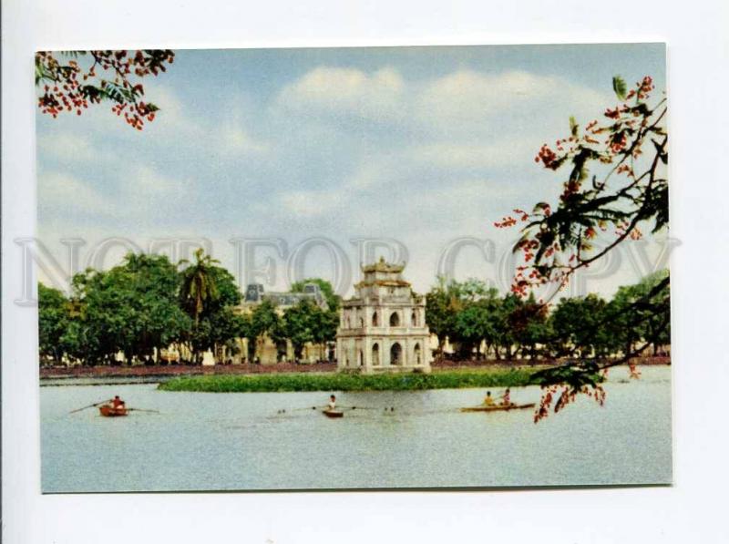 271696 VIETNAM HANOI Tortoise tower old photo postcard