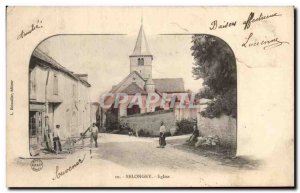 Postcard Old Church Selongey