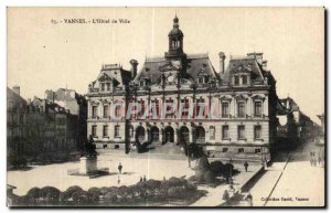 Old Postcard Vannes The Hotel de Ville