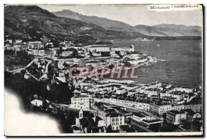 Old Postcard Monaco Principality