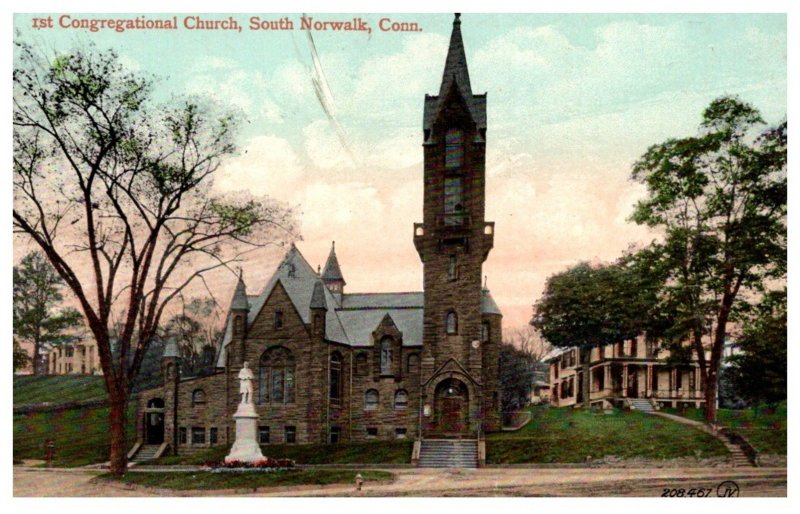 Connecticut South Norwalk ,Congregational Church