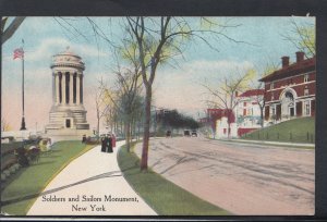 America Postcard - Soldiers and Sailors Monument, New York       RS9565