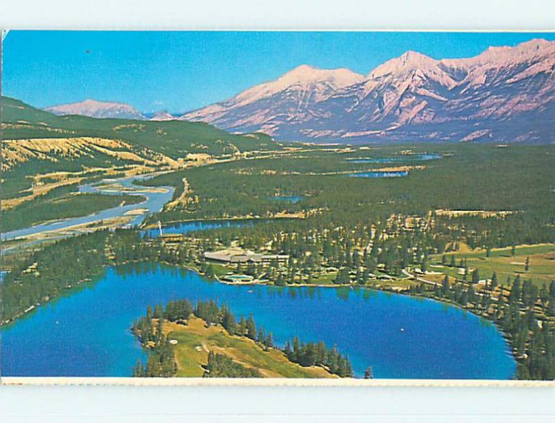 Unused Pre-1980 TOWN VIEW SCENE Jasper Alberta AB p8366