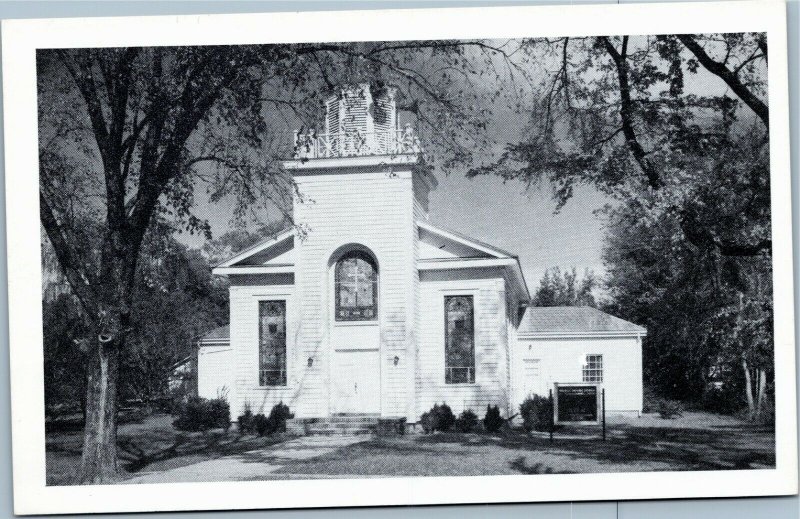 postcard North Carolina - Halifax Baptist Church