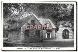 VINTAGE POSTCARD Of Versailles Hamlet Marie Antoinette the farm