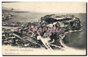 Old Postcard Monaco The Leading