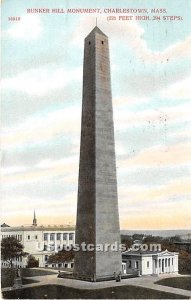 Bunker Hill Monument - Charlestown, Massachusetts MA  