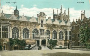 England Oxford Oriel College Post card