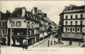 CPA AMIENS Place Gambetta (18065)