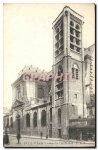 Postcard Old Paris Saint Nicolas du Chardonnat