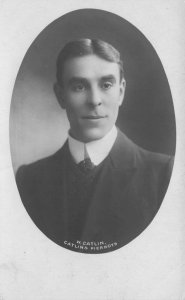 Will Catlin King Of The Pierrots Antique Rare Portrait Postcard