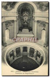 Old Postcard Paris Palais des Invalides tomb of Napoleon 1st