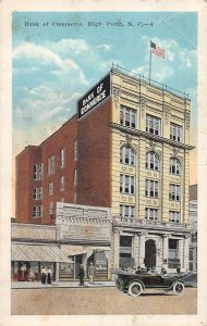 High Point North Carolina Bank of Commerce Vintage Postcard AA27236