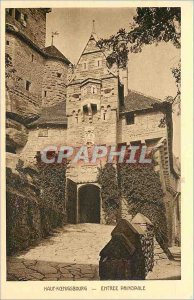 Postcard Old Main Entree Hochk�nigsburg