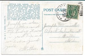 Gettysburg, PA - Devil's Den Ledge - 1924