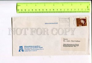 400278 GERMANY 1975 year real posted Stuttgart Dein Garten old COVER